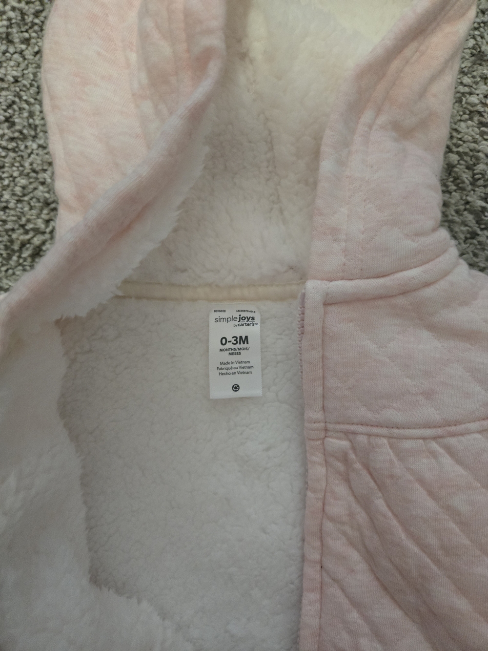 Set Of 3 Jackets, Carters & Old Navy, NWOT & LIKE NEW - Picture 4 of 4